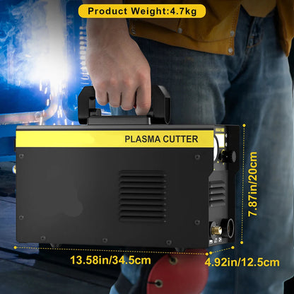 Plasmasnijder – Plasmasnijmachine – Metaalsnijder – Snijapparaat – Compact En Lichtgewicht – 20-50A Stroomsterkte – Pilot-Arc Systeem - IGBT Inverter