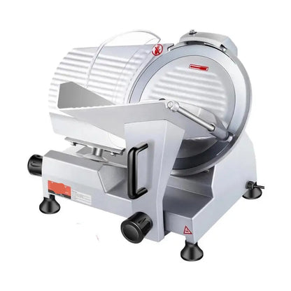 Elektrische Vleessnijder – Vleessnijmachine – Broodsnijder – Kaassnijder – Groentesnijder – 240W Motor – 10 Inch Koolstofstaal Mes – Instelbare Snijdikte 0-12mm