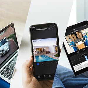 Camerabewaking – Beveiligingscamera – DVR Recorder – Bewakingscamera – CCTV Recorder – 32-Kanaals 8MP HD – H.265+ Compressie – Bewegingsdetectie Met E-mailmelding - QUORE
