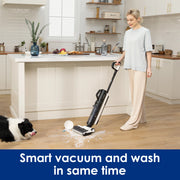 Cordless Stick Vacuum Cleaner - Stick Vacuum Cleaner - Vacuum Cleaner - Cordless Stick Vacuum Cleaner - Powerful Suction - HEPA Filter - 240V - White/Black
