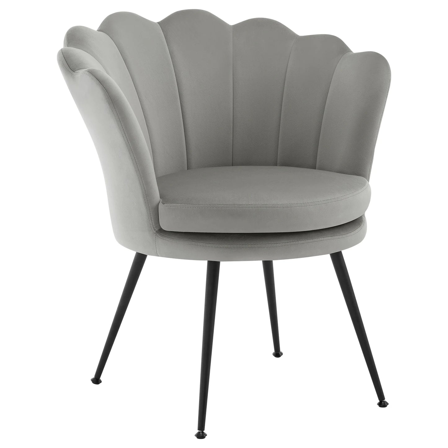 Loungestoel – Fauteuil – Relaxstoel – Velvet Stoel – Comfortabele Zachte Bekleding – Stevige Metalen Poten