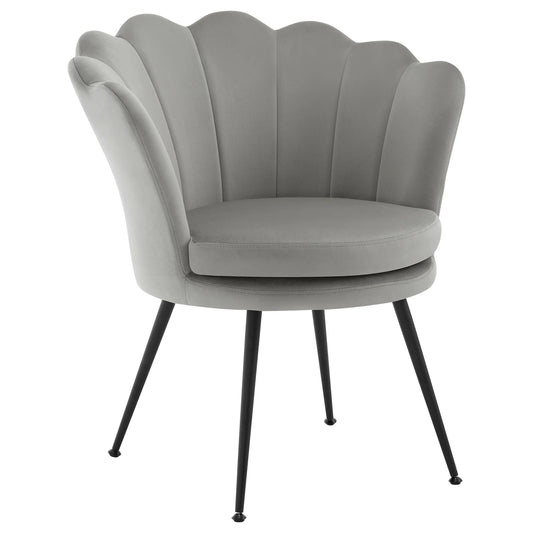 Loungestoel – Fauteuil – Relaxstoel – Velvet Stoel – Comfortabele Zachte Bekleding – Stevige Metalen Poten
