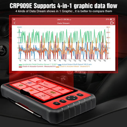 OBD2 Scanner – Auto Diagnosetool – Foutcode Lezer – Diagnose Scanner – Autodiagnose Apparaat – 7 Inch Touchscreen – 28 Resetfuncties