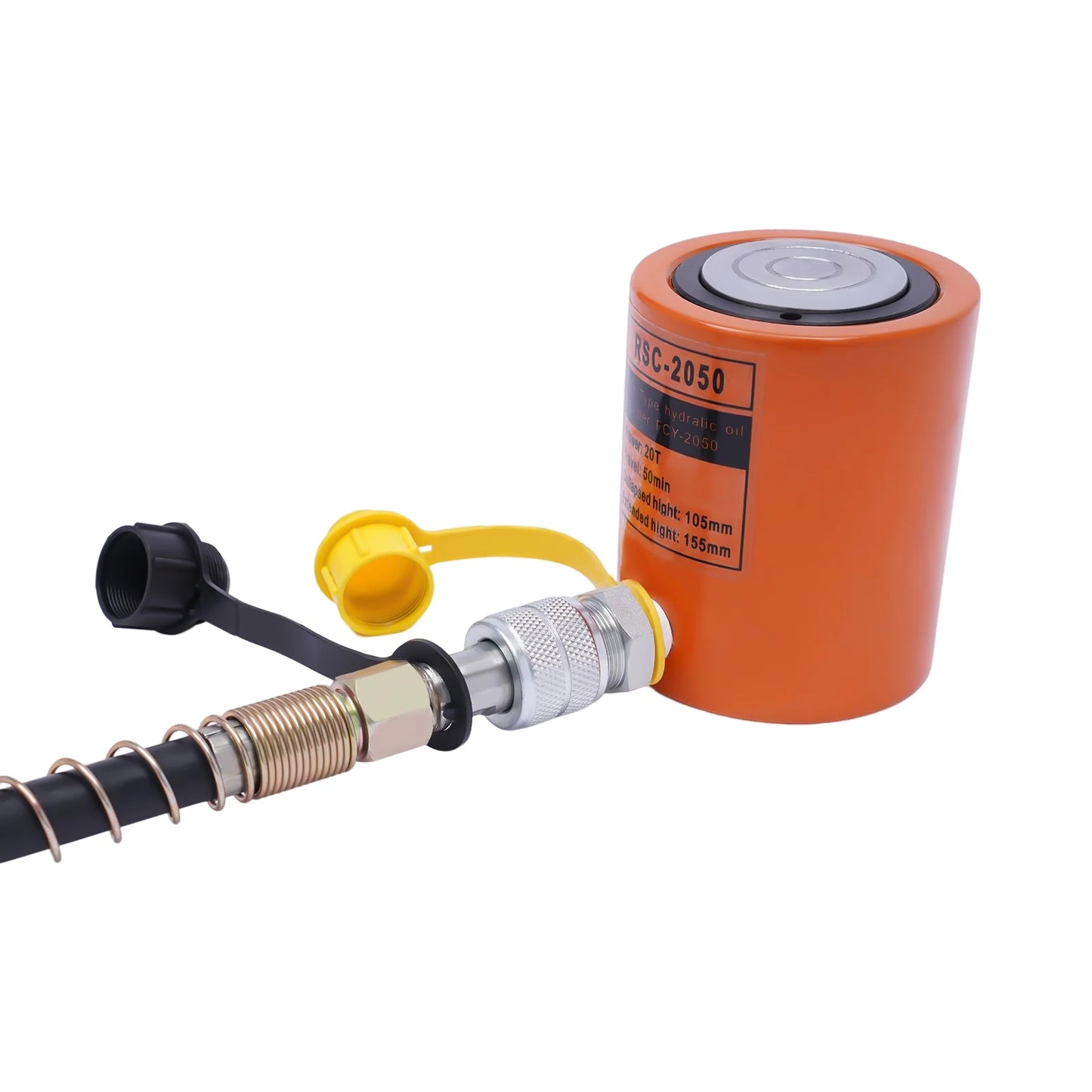 Handmatige Hydraulische Pomp – Hydraulische Krik – Handpomp – 20 Ton Capaciteit – 70 MPa Werkdruk – 350cc Reservoir – Stalen Constructie