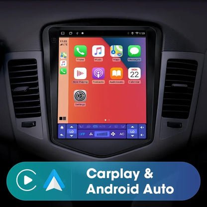 Auto Multimedia Speler - Voor Chevrolet Cruze 2008-2014 - 1GB32GB - 4 Core - 12 EQ - Carplay Scherm - Navigatiesysteem Auto - Multimedia Autoradio - Zwart