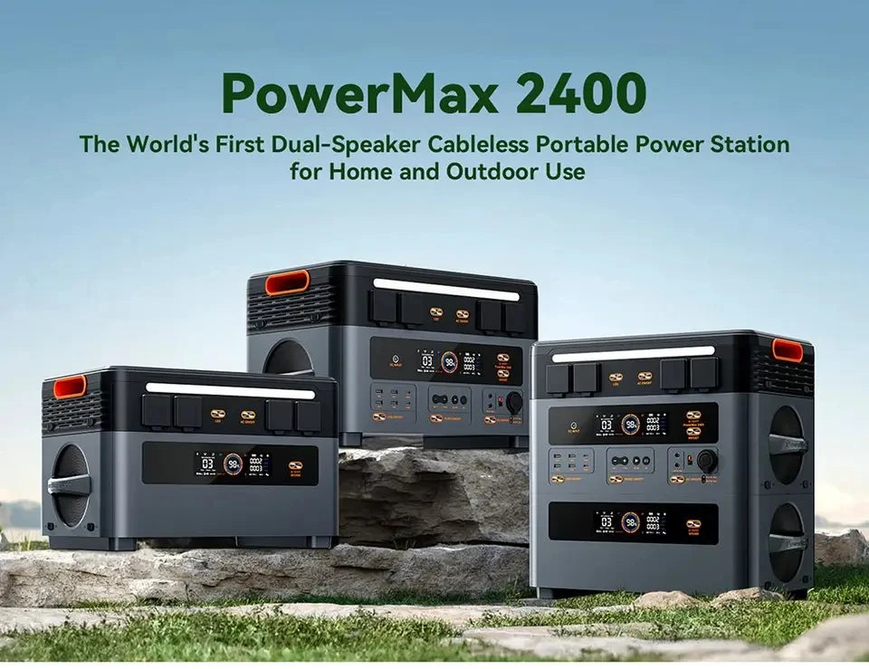 Draagbare Energiecentrale – Powerstation – Energiebron – Accu – Off-grid Generator – 1872Wh Capaciteit – 2400W Continue Output