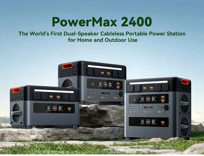 Draagbare Energiecentrale – Powerstation – Energiebron – Accu – Off-grid Generator – 1872Wh Capaciteit – 2400W Continue Output