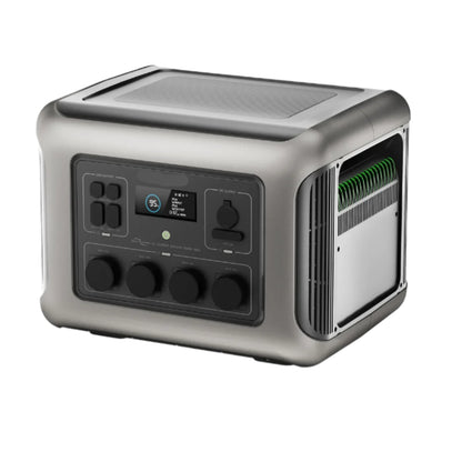 Powerstation - Generator - Aggregaat - Powerbank - Draagbare - 2016Wh - LiFePO4 Batterij - met 2500W AC Uitgang – Uitbreidbaar tot 20kWh voor Binnen en Buiten