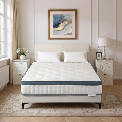 Orthopedisch Matras – Toppers – Slaapmatras – Pocketvering Matras – Traagschuim Matras – 180x190 cm – 7-Zone Orthopedische Support – Medium Stevigheid H3
