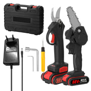 Elektrische Snoeischaar - Snoeischaar - Mini Kettingzaag - Accu Snoeischaar - 4 inch Borstelmotor - Houtbewerkingsgereedschap