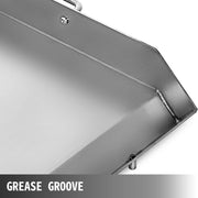 BBQ Grill - Grill Rotisserie Kit - Grillset - Draagbaar - Kampvuurkookuitrusting - 18x16 Inch - voor Buiten Kamperen BBQ Grillen Koken Pannenkoeken Spek Ei - Zilver