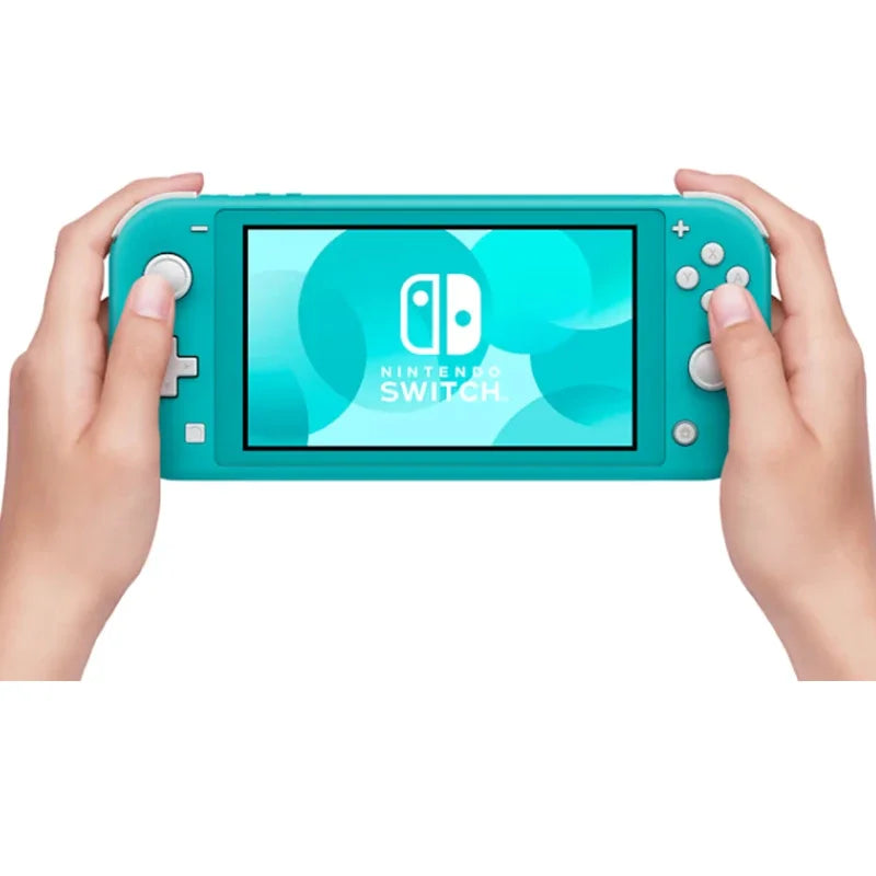 Nintendo Switch Lite 5.5" LCD Touch Screen Compact and Light Weight Built-in Control Compatible Games Consoles Lightweight - QUORE