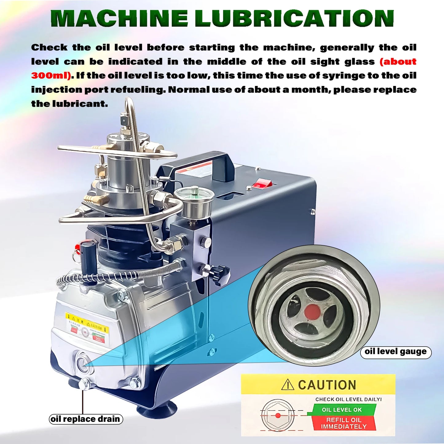 Elektrische Hogedruk Compressor – Luchtcompressor – Hogedrukpomp – Luchtpomp – Duikcompressor – 300 Bar – Water- En Luchtkoeling - QUORE