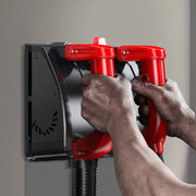 Betonschuurmachine - Wandschuurmachine - Handpalmschuurmachine - 1200W - Stofvrij Schuren - Instelbare Diepte - 3000 TPM - Gangbaar Blad