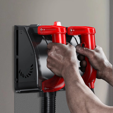 Concrete sander - Wall sander - Palm sander - 1200W - Dust-free sanding - Adjustable depth - 3000 RPM - Cement blade