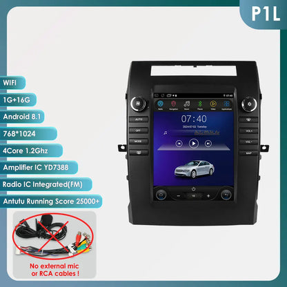 9,7" Auto Multimedia Systeem – Autoradio – Navigatiesysteem – Touchscreen Radio – 2DIN Headunit – Android 13 – 360 Graden Camera Ondersteuning
