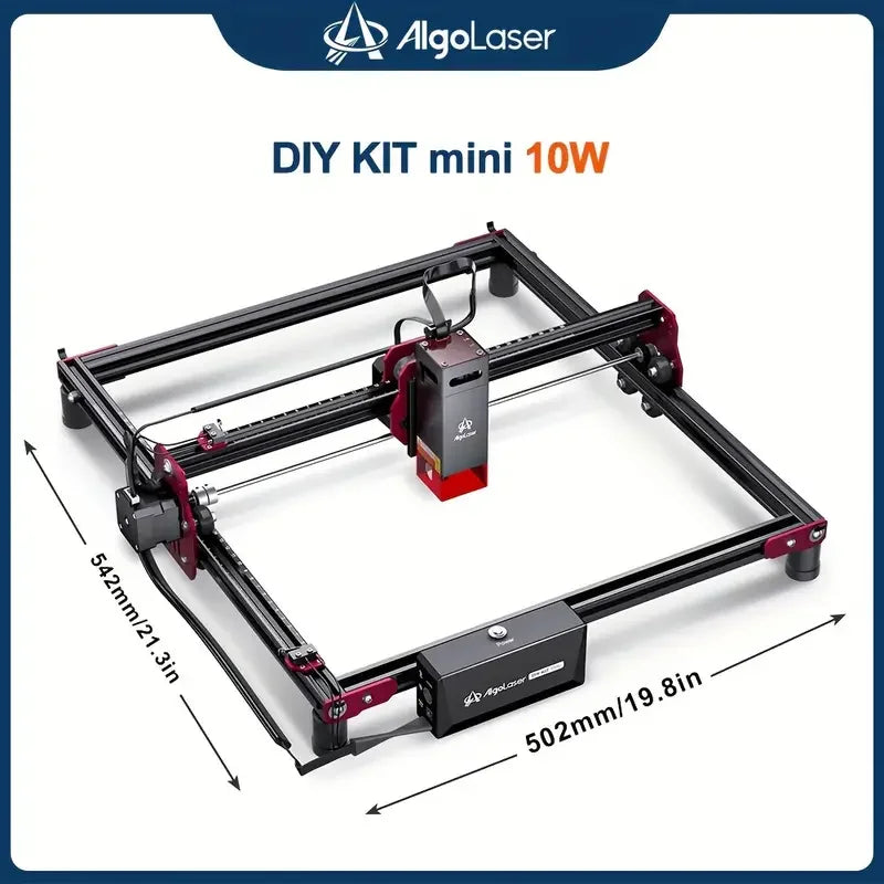 DIY Laser Engraver AlgoLaser Laser Cutter 10W Output and Laser Engraver and Laser Cutter Machine APP Supported Woodworking Tools