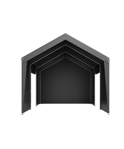 Carport – Overkapping – Garage – Buitenruimte – Beschutting – Gegalvaniseerd Staal - 10x20ft