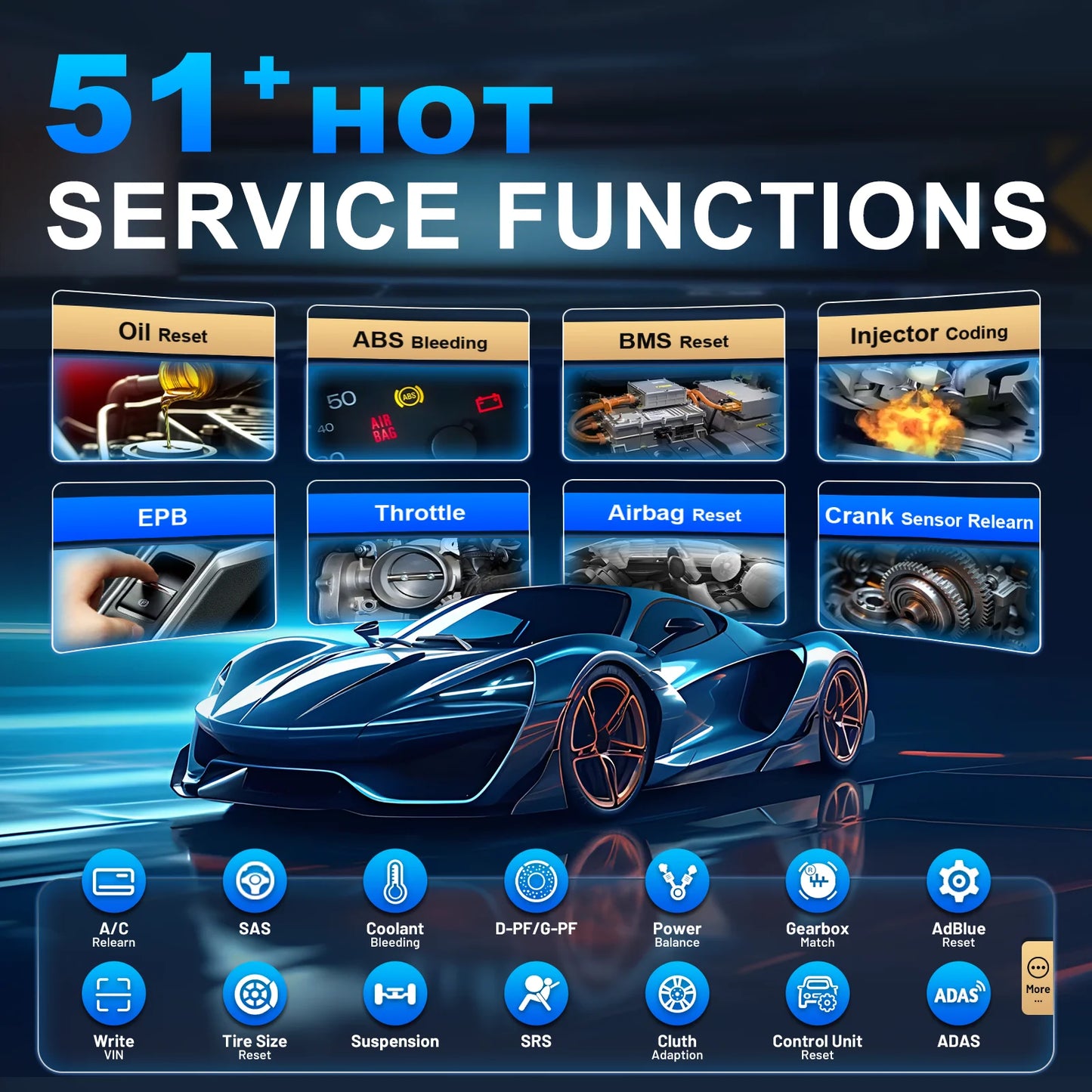 Diagnoseapparaat – Autoscan Tool – ECU Programmer – OBD2 Scanner – Foutcode Lezer – J2534 ECU Programmeren – Wifi Verbinding – Intelligente Topologiemap