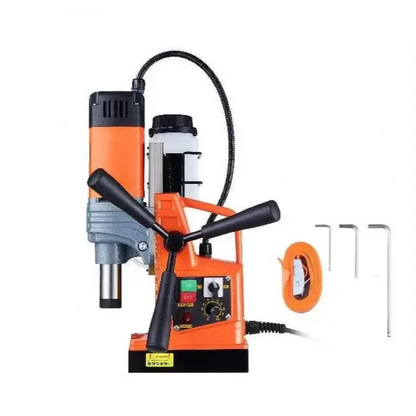 Magneetboormachine - Elektrische Boorpers - Magnetische Boormachine - Boormachine - Industriële Kernboormachine - 50mm Boordiepte - 40mm Boordiameter - 1300W - 810RPM - Voor Staal en IJzer - Boortje niet Inbegrepen