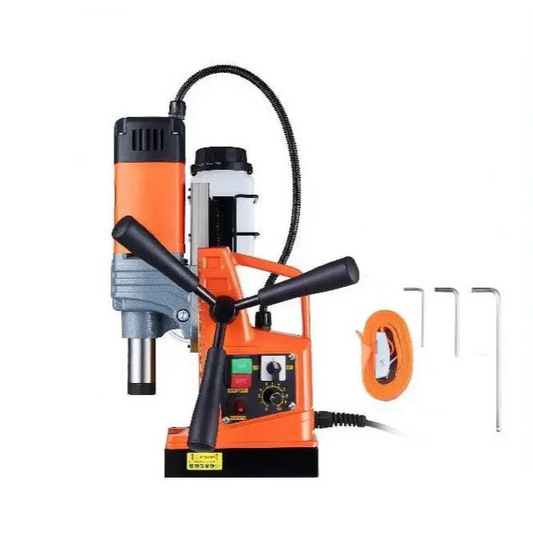 Magneetboormachine - Elektrische Boorpers - Magnetische Boormachine - Boormachine - Industriële Kernboormachine - 50mm Boordiepte - 40mm Boordiameter - 1300W - 810RPM - Voor Staal en IJzer - Boortje niet Inbegrepen