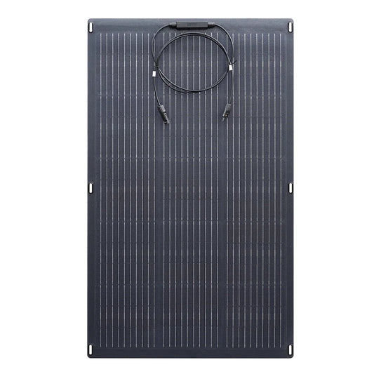 Zonnepanelen - Zonnepaneel - Flexibel - Solar Panel - 100W - Mobiele Zonne-energie Oplader - Monokristallijn - Draagbare - Waterdicht IP68 – Voor Balkon, Caravan & Camping - QUORE