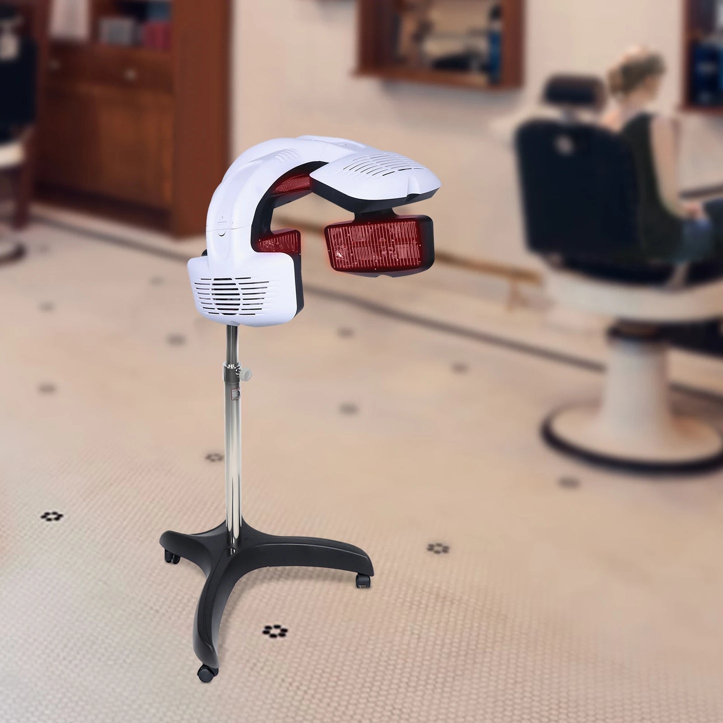 Haarverzorgingsmachine – Haardroger – Hair Steamer – Salonapparaat – Draagbaar – Verstelbare Temperatuur – Roestvrij Staal