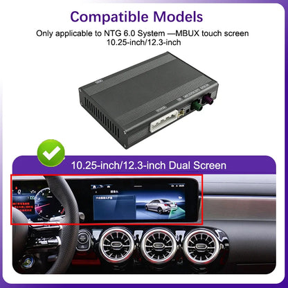 Draadloze CarPlay Adapter – Android Auto Interface – Bluetooth Connectie – Auto Multimedia Oplossing – NTG 6.0 Variant – Eenvoudige Installatie – Ondersteunt AirPlay & MirrorLink