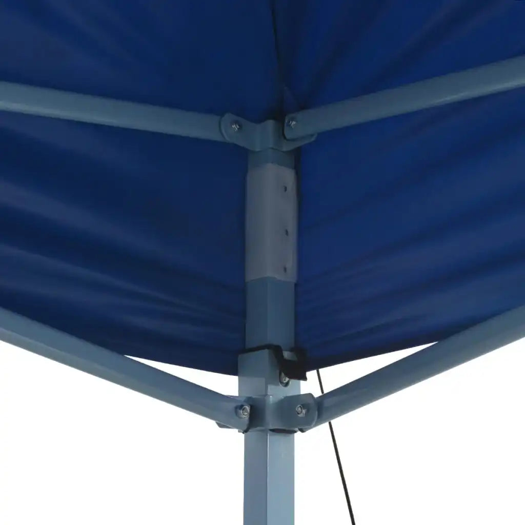 Partytent - Paviljoen - Tent - Easy Up Partytent - Opvouwbare Partytenten - Tuinpaviljoen - 3x4 m -Receptietent - Geschikt voor Familiecamping & Tuinactiviteiten - Blauw
