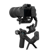 Gimbal Smartphone - Stabilisator voor Smartphone & Camera - Gimbal voor Smartphone & Camera - Handheld spiegelloos - Rolhoek 320° - Koershoek 360° - 3-Axis - Alles-in-één - Zwart