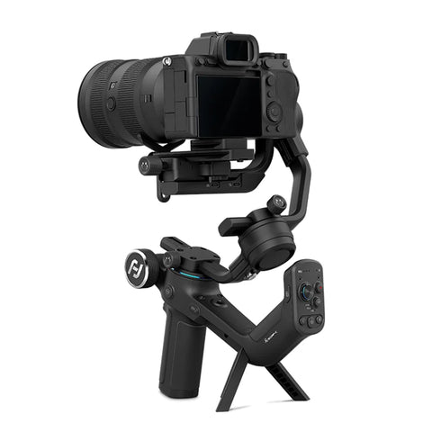 Gimbal Smartphone - Stabilisator voor Smartphone & Camera - Gimbal voor Smartphone & Camera - Handheld spiegelloos - Rolhoek 320° - Koershoek 360° - 3-Axis - Alles-in-één - Zwart