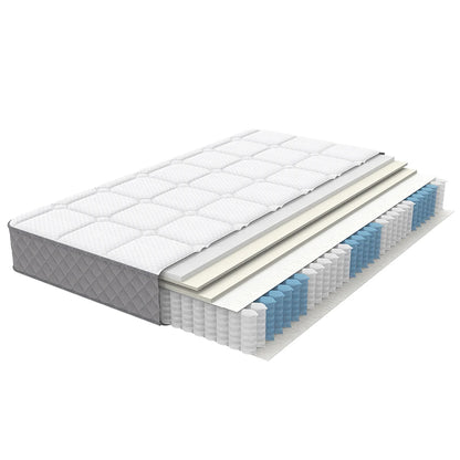 Bed – Tweepersoonsbed – Slaapkamerbed – Opbergbed – Stofbed – 180x200 cm – Opklapbare Lattenbodem – Ruime Opbergruimte - QUORE