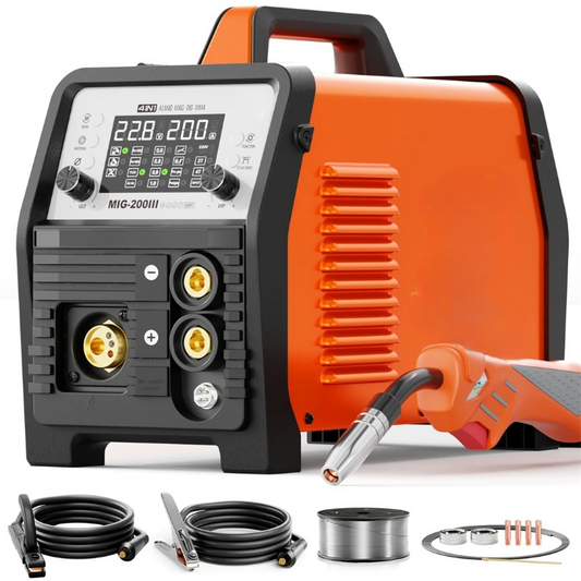 Lasmachine – MIG-MAG Lasapparaat – Booglassen – TIG Lasser – MMA – 220V – Automatische Draadaanvoer