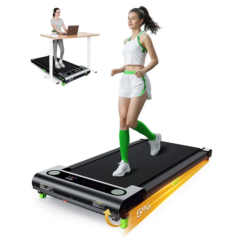 Walking Pad – Loopband – Compacte Loopband – Wandelband – Verstelbare Hellingshoek – Snelheid 0,6-6,4 Km/U – Stil Met 2,5 Pk Motor