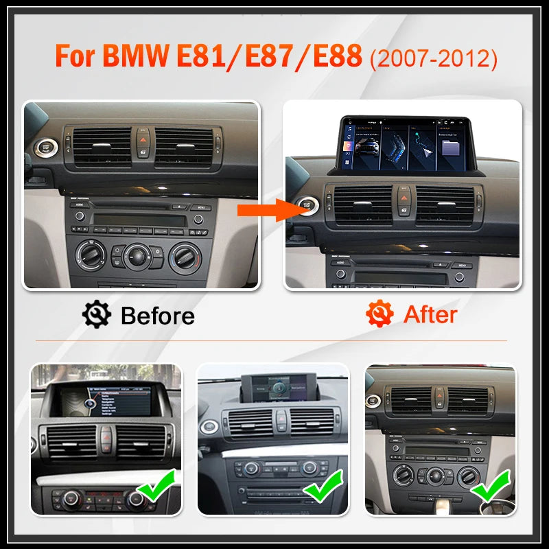 Autoradio – Car Stereo – Multimedia Speler – 2-DIN Radio – Inbouw Systeem – Android 14 OS – 8GB RAM & 256GB Opslag