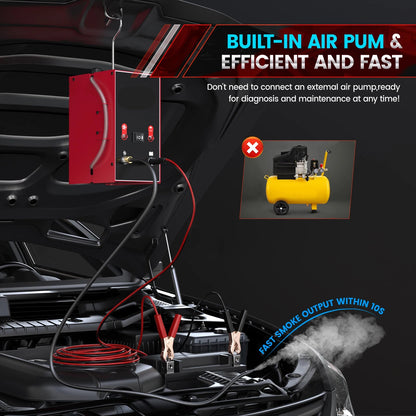Rooklekdetector – Rookgenerator – Lekkage Tester – Auto Lekdetectie – Ingebouwde Luchtpomp – Compact En Lichtgewicht