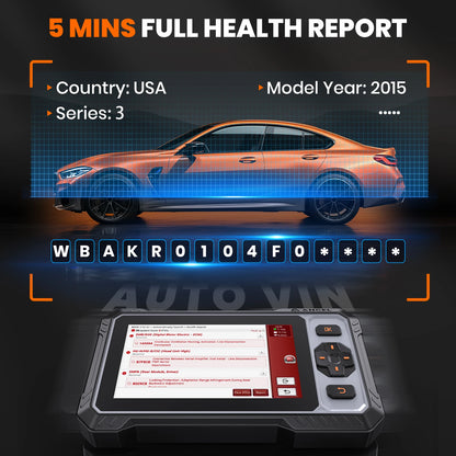 OBD2 Scanner – Diagnoseapparaat – Codelezer – Auto Scanner – Diagnosetool – 6,2-Inch Touchscreen – Wifi Updates