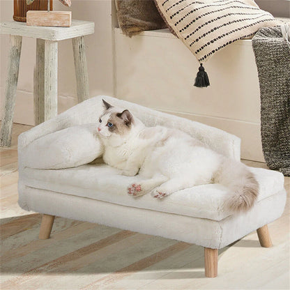 Hondensofa - Hondenbank - Hondenbed - Hondenkussen - Luxe Verhoogde - voor Kleine - Middelgrote Honden - en Katten - Klein