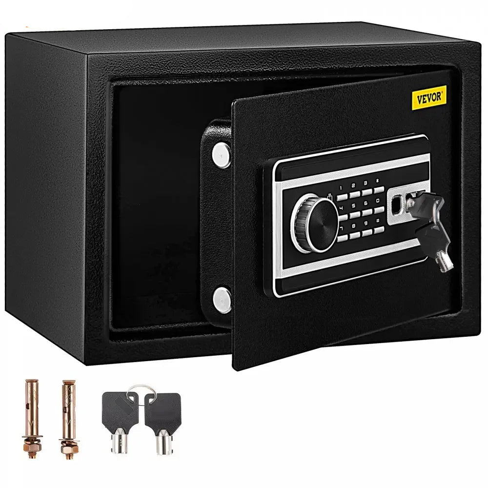 Kluis - Kluizen - Geldkluis - Veiligheidskluis - Vingerafdruksloten - Deposit Box - 1,7 Cubic Feet - Digitaal Elektronisch Geheim Verborgen Spaarvarken - Opslag Geld Guns
