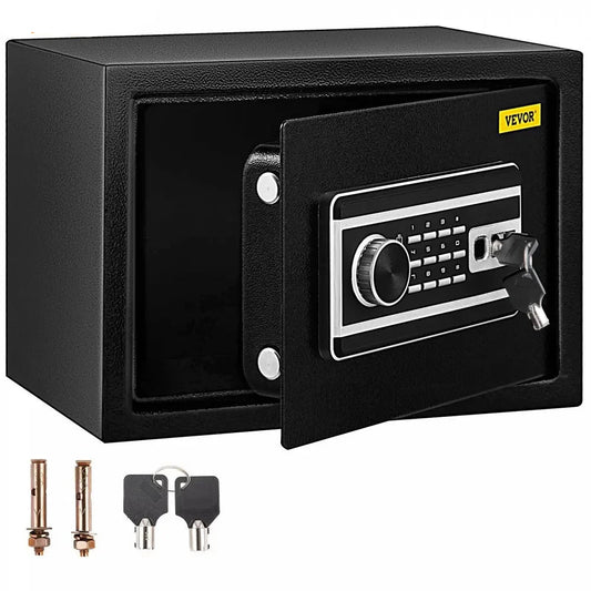 Safe - Vaults - Money Vault - Security Vault - Fingerprint Locks - Deposit Box - 1.7 Cubic Feet - Digital Electronic Secret Hidden Piggy Bank - Storage Money Guns