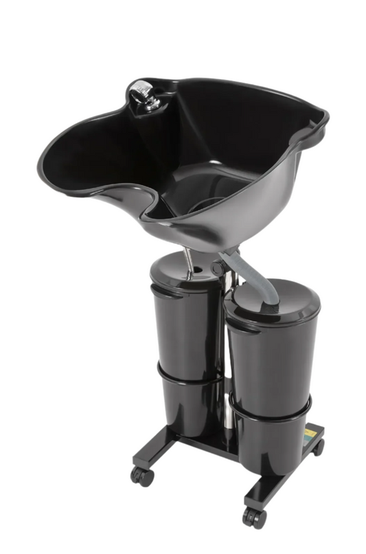 Draagbare Wasbak – Shampoo Wasbak – Mobiele Wasbak – Verstelbare Wasbak – Dubbele Emmers – Elektrische Pomp