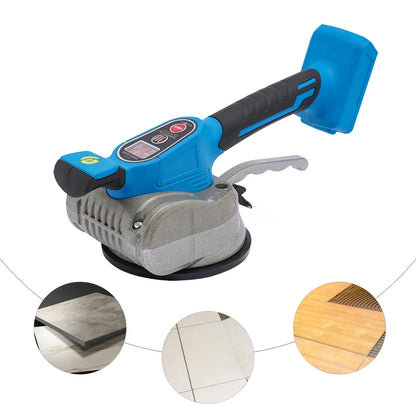 Elektrische Tegelversteller – Tegeltrilmachine – Tegelzetgereedschap – Tegelmachine – Tegellifter – 21V Lithium Accu – Aluminium Legering Kop