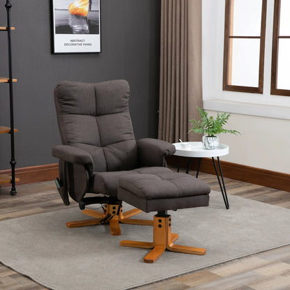 Massagefauteuil – Relaxstoel – Massagestoel – Comfortfauteuil – 10 Massagepunten – Verstelbare Rugleuning 145 Graden