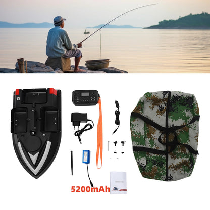 Voeraasboot – Aasboot – Voerboot – Vissen Boot – GPS Aangedreven – 5200mAh Batterij – Waterbestendig ABS