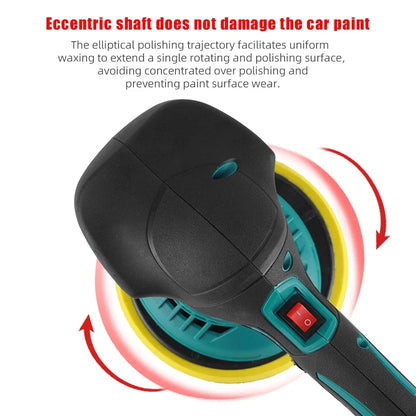 Cordless Car Polisher For Makita Battery Wireless Car Polishing Machine 6 Gears Electric Polish Machines Adjustment Power Tools