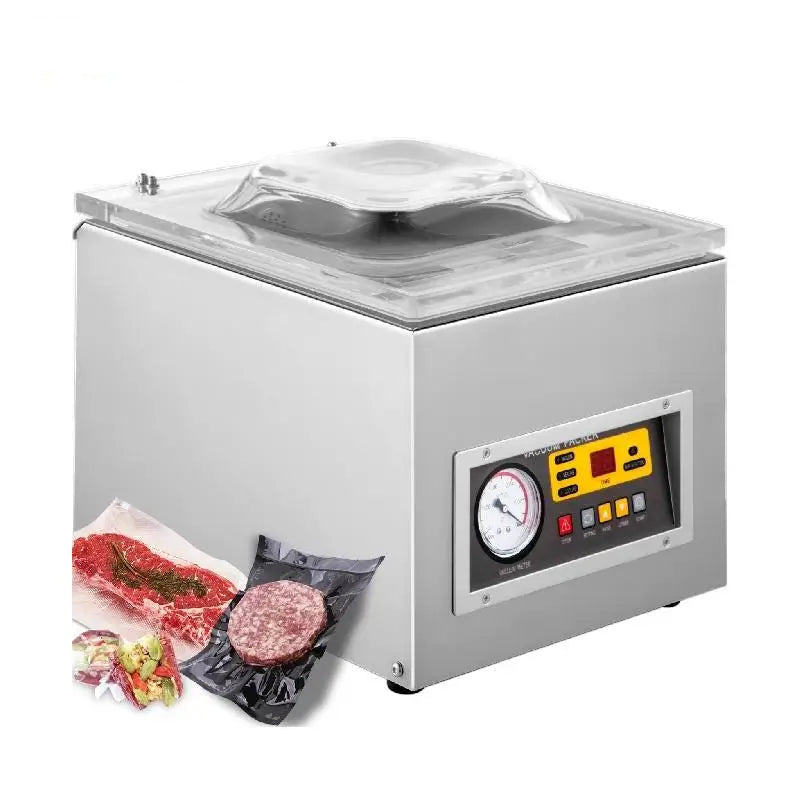 Vacumeermachine - Vacuümverpakkingsmachine - Vacuümmachines - Kamermodel Vacuümsealer - Commerciële - Foodsaver - Seal Apparaat - Vacuüm Sealer - voor Vlees, Maaltijden en Keukenverpakking