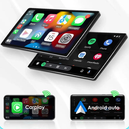 Hizpo Car Android 14 for Jeep Compass 2017 -2020 Auto Radio Multimedia Player GPS Navigation Carplay Stereo 4G BT No 2din DVD AI - QUORE