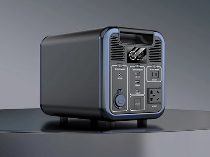 Power Station – Draagbare Accu – Noodstroom – Energiebron – Backup – 800W Continu Vermogen – Snelle PD Type-C Lading