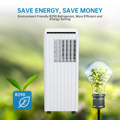 Mobiele Airco – Airconditioner – Verkoeler – Ventilator – Ontvochtiger – Voor Ruimtes Tot 25 m² – R290 Koelmiddel
