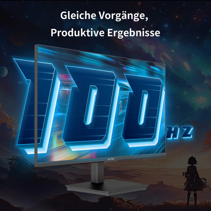 Gaming Monitor – Pc Scherm – Computermonitor – Beeldscherm – 24 Inch QHD – 2560x1440 Resolutie – IPS Paneel – 100Hz Verversingssnelheid – Adaptive Sync – HDR10 – VESA Mount